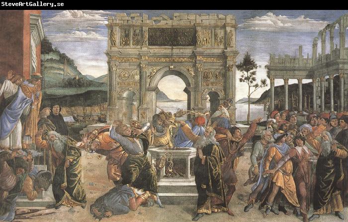 Sandro Botticelli Punishment of the Rebels (mk36)